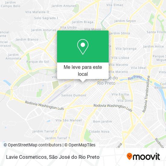 Lavie Cosmeticos mapa