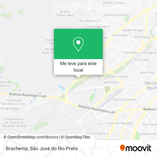 Brachemp mapa