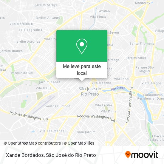 Xande Bordados mapa