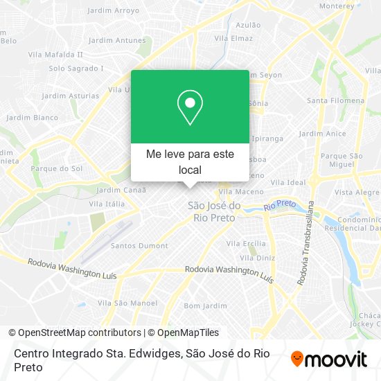 Centro Integrado Sta. Edwidges mapa