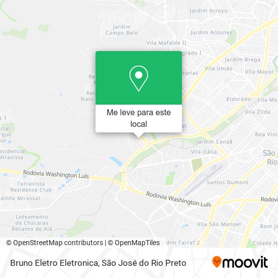 Bruno Eletro Eletronica mapa