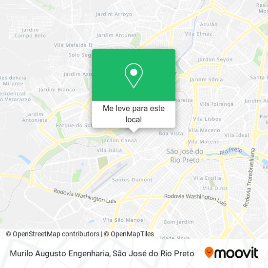 Murilo Augusto Engenharia mapa