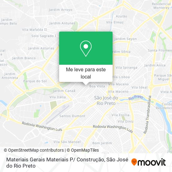 Materiais Gerais Materiais P/ Construção mapa