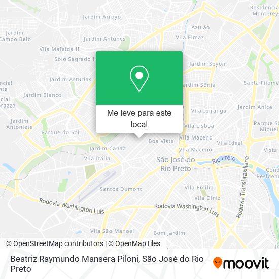 Beatriz Raymundo Mansera Piloni mapa