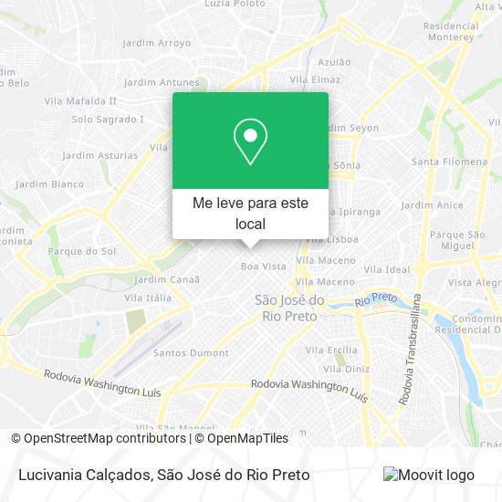 Lucivania Calçados mapa