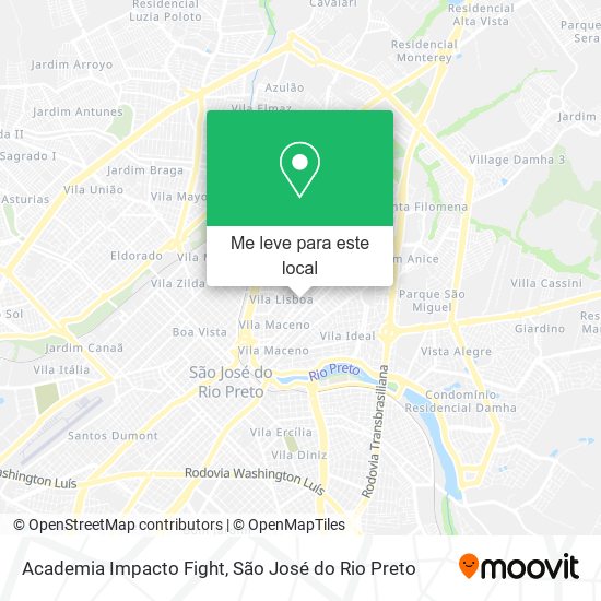 Academia Impacto Fight mapa