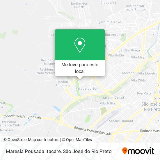 Maresia Pousada Itacaré mapa