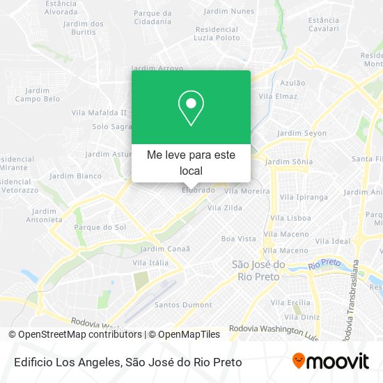 Edificio Los Angeles mapa
