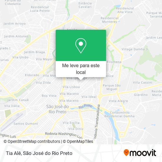 Tia Alê mapa