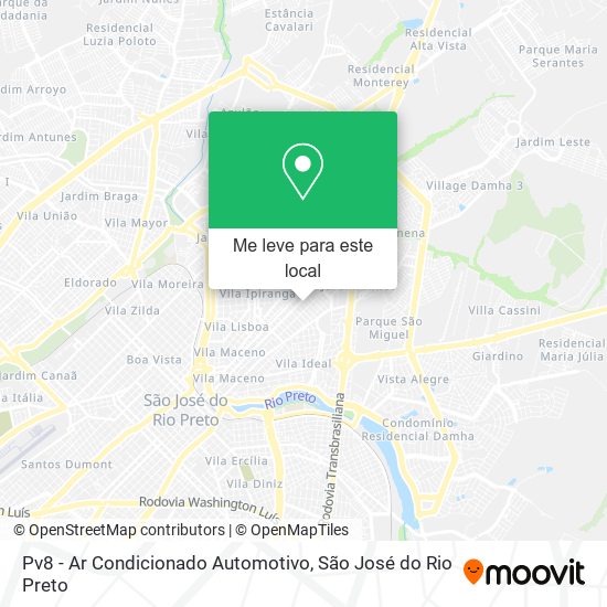 Pv8 - Ar Condicionado Automotivo mapa