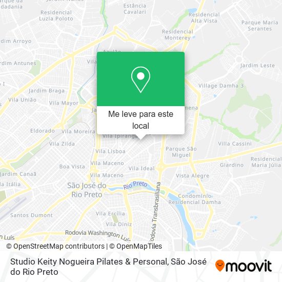 Studio Keity Nogueira Pilates & Personal mapa