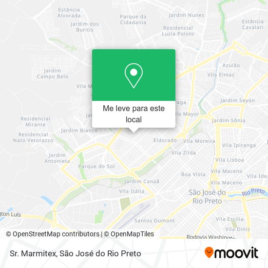 Sr. Marmitex mapa
