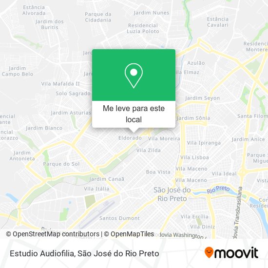 Estudio Audiofilia mapa