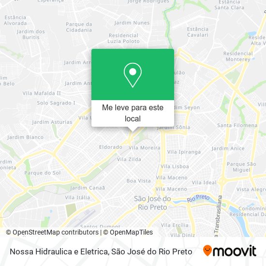 Nossa Hidraulica e Eletrica mapa