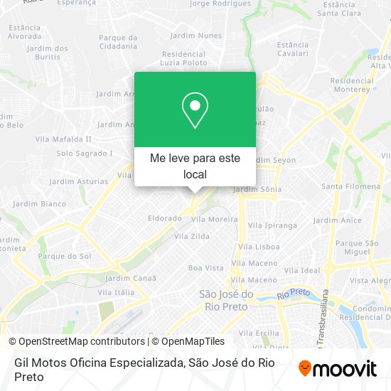 Gil Motos Oficina Especializada mapa