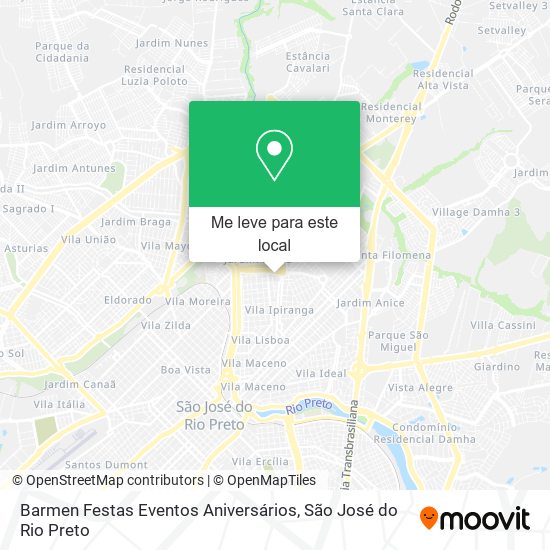 Barmen Festas Eventos Aniversários mapa