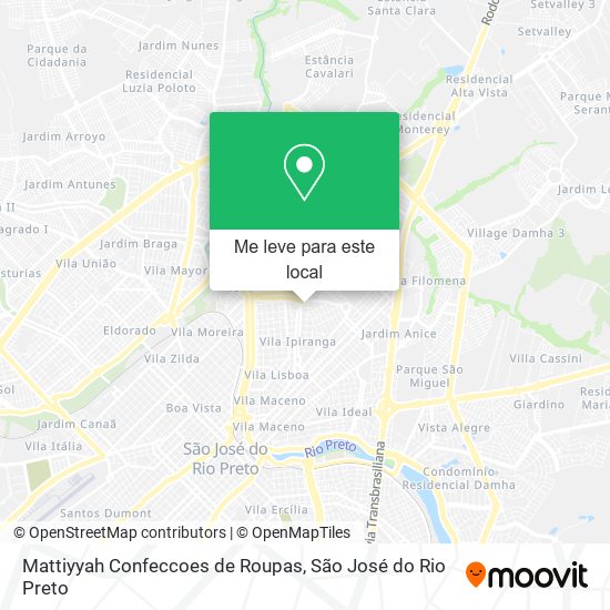 Mattiyyah Confeccoes de Roupas mapa