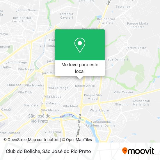 Club do Boliche mapa