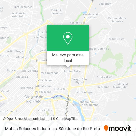 Matias Solucoes Industriais mapa