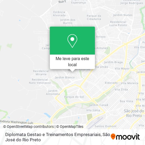 Diplomata Gestao e Treinamentos Empresariais mapa