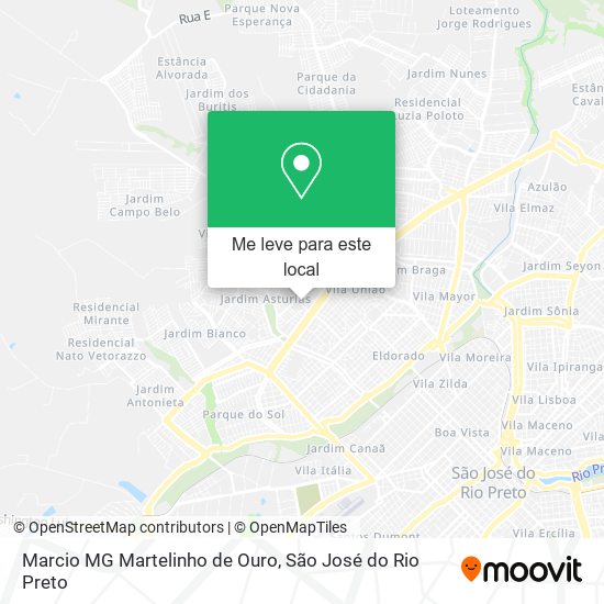 Marcio MG Martelinho de Ouro mapa
