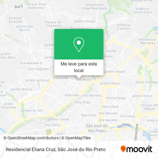 Residencial Eliana Cruz mapa
