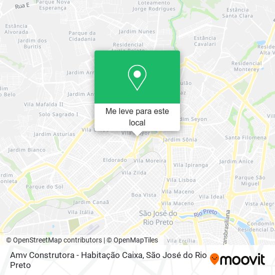 Amv Construtora - Habitação Caixa mapa