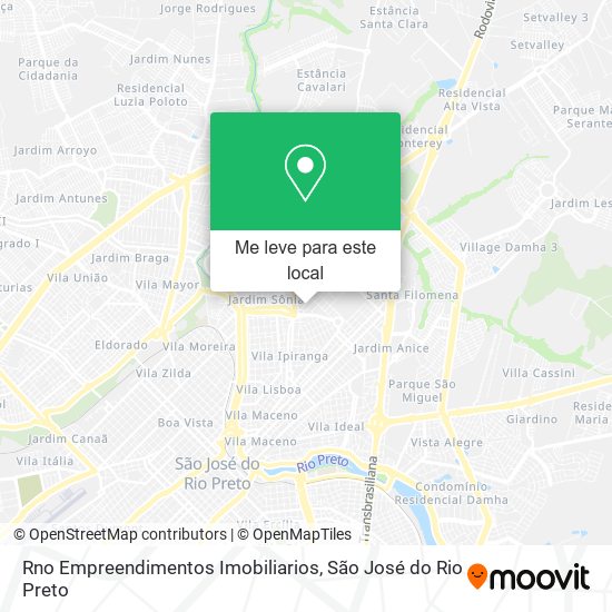Rno Empreendimentos Imobiliarios mapa