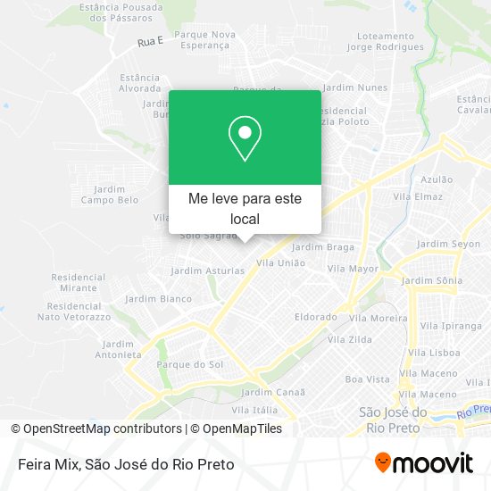 Feira Mix mapa