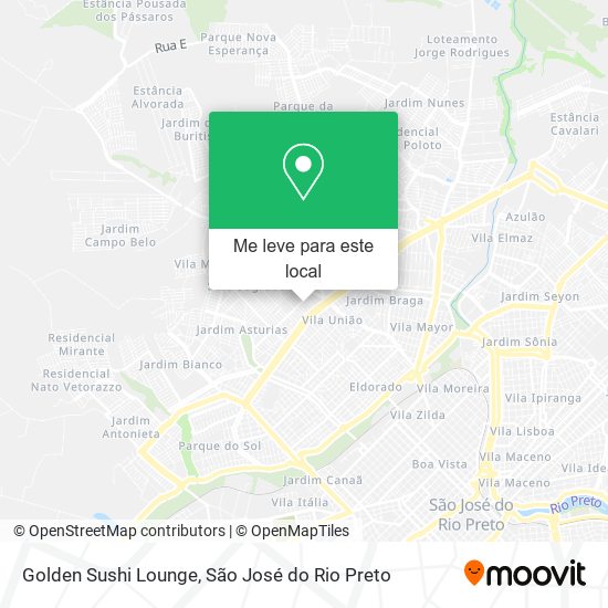 Golden Sushi Lounge mapa
