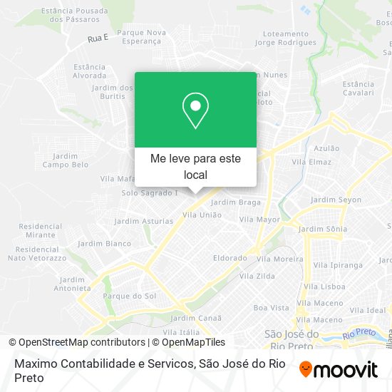 Maximo Contabilidade e Servicos mapa