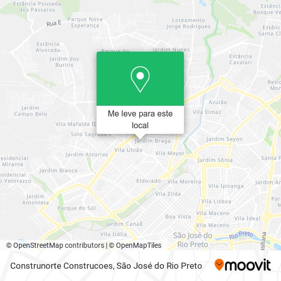 Construnorte Construcoes mapa