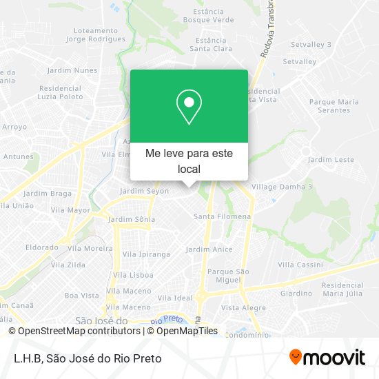 L.H.B mapa