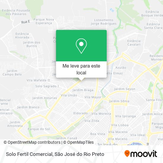Solo Fertil Comercial mapa