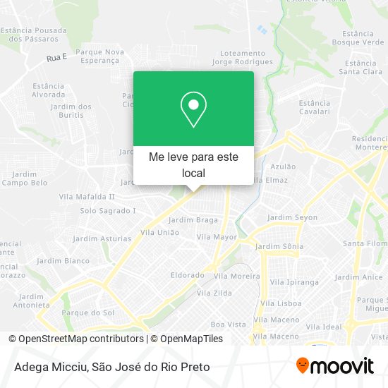 Adega Micciu mapa