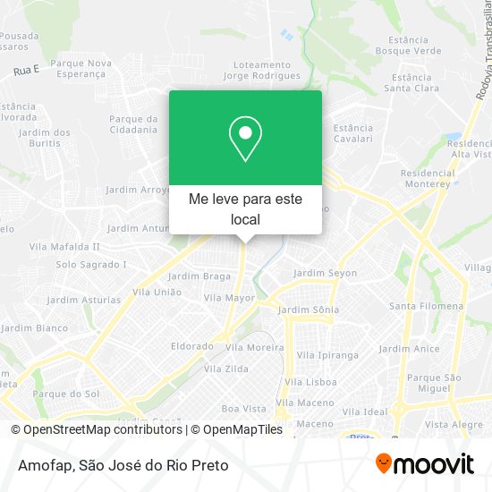Amofap mapa