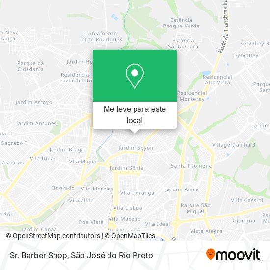 Sr. Barber Shop mapa
