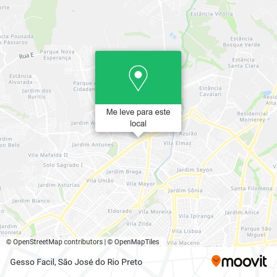 Gesso Facil mapa