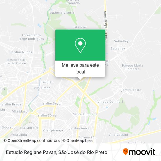 Estudio Regiane Pavan mapa
