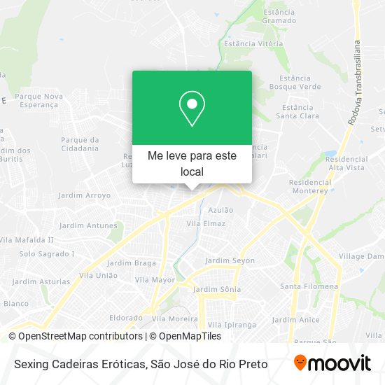 Sexing Cadeiras Eróticas mapa