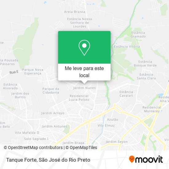 Tanque Forte mapa