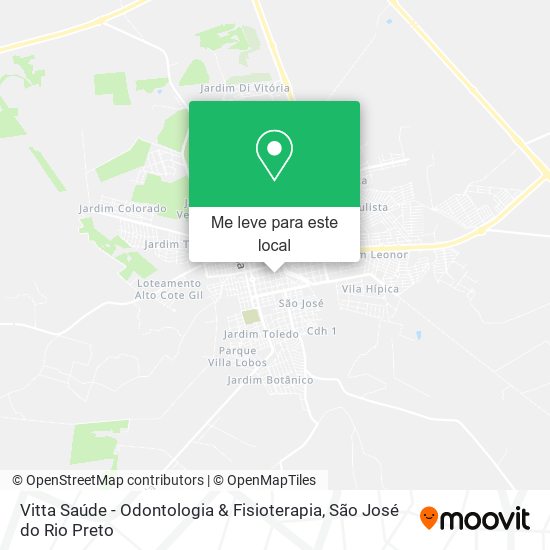 Vitta Saúde - Odontologia & Fisioterapia mapa