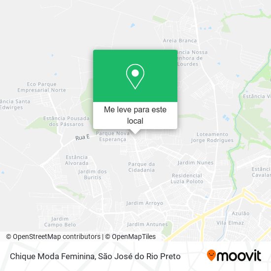 Chique Moda Feminina mapa