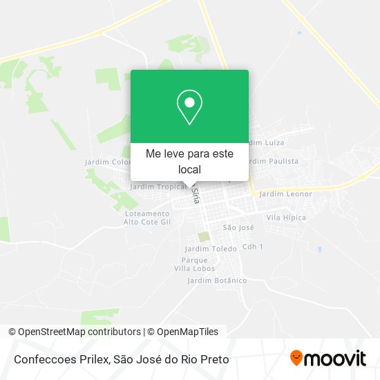 Confeccoes Prilex mapa