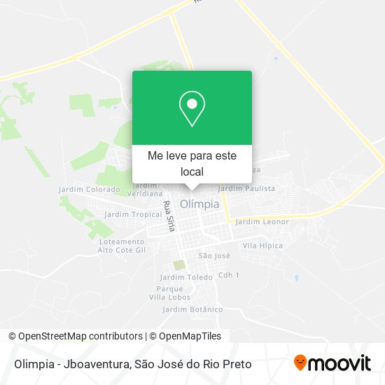 Olimpia - Jboaventura mapa