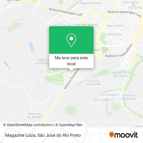 Magazine Luiza mapa
