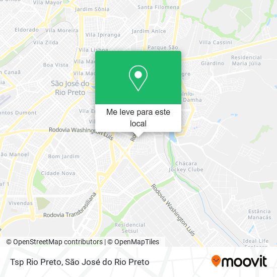 Tsp Rio Preto mapa