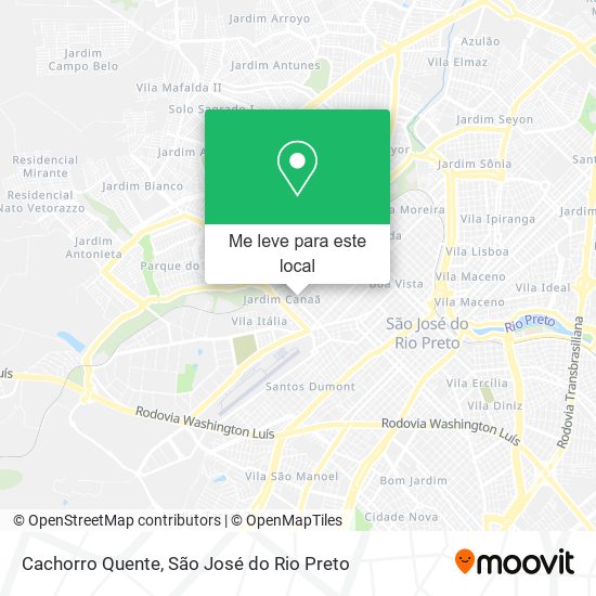 Cachorro Quente mapa