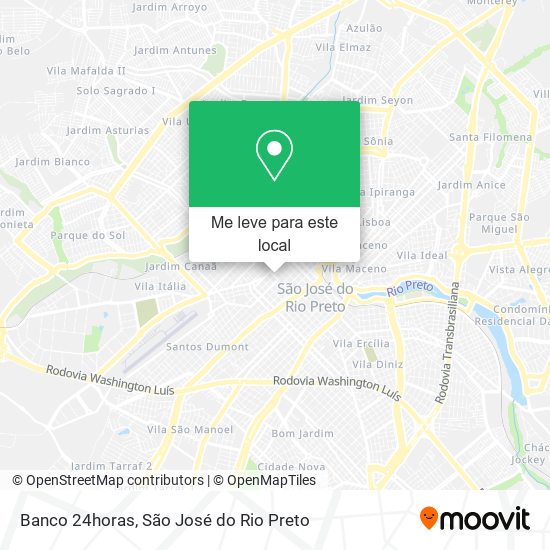 Banco 24horas mapa