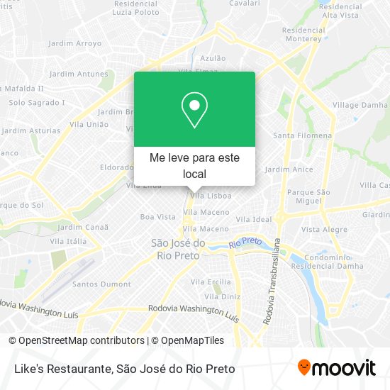 Like's Restaurante mapa